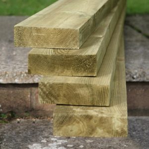 6ft x 6" x 2" timber base board